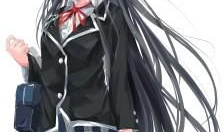 女主是黑长直的动漫,青春校园的浪漫旋律